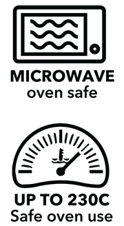 Microwave and oven safe